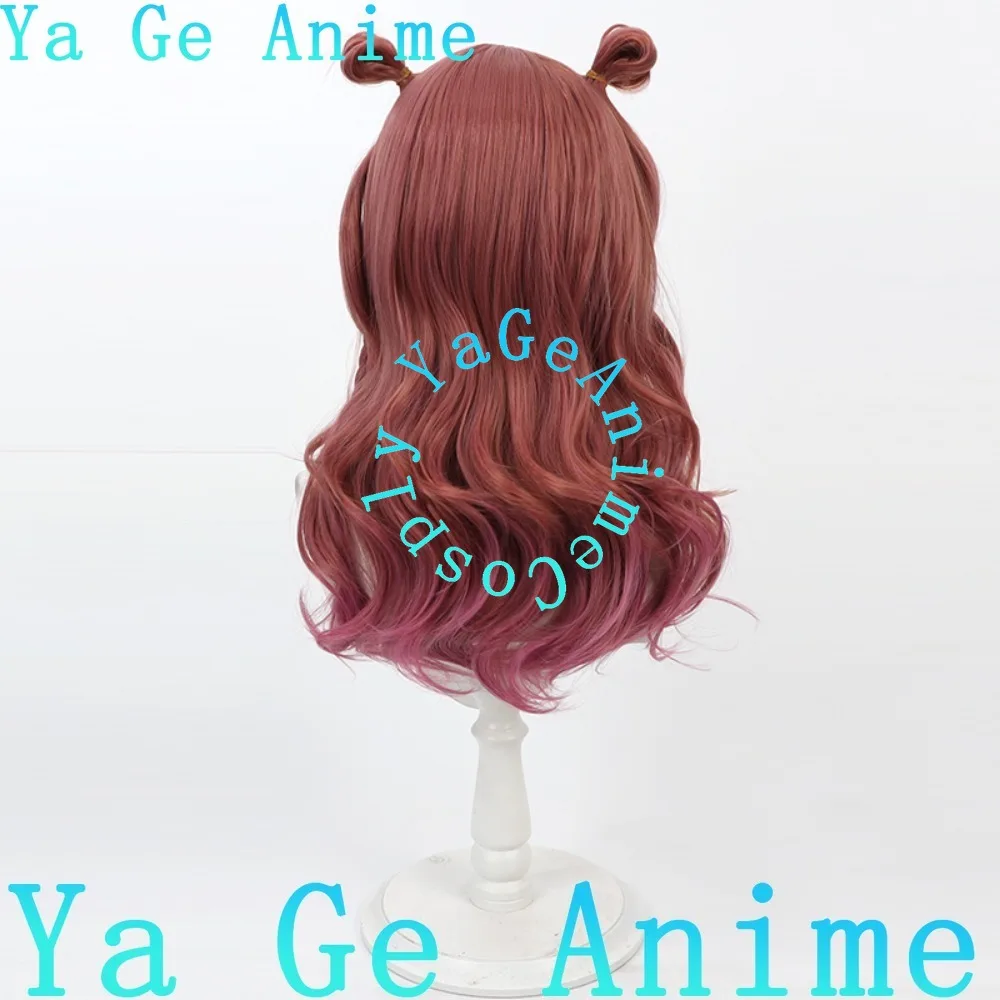 المعبود: مليون لايف! شعر مستعار هانامي ساكي التأثيري ألعاب الرسوم المتحركة لحفلات الهالوين كرنفال شعر صناعي مقاوم للحرارة