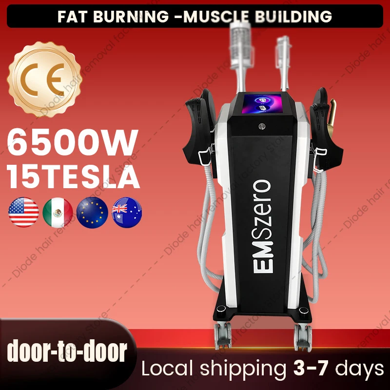 

EMS zero RF 2-in-1 body shaping machine, specialized equipment for muscle stimulation and fat removal, EMS Hiemt Pro