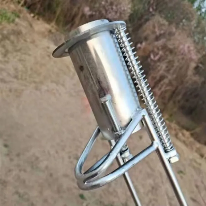 Adjustable Soil Auger Spring Return Punch Tool in 12 Diameters for Planting Fast Delivery