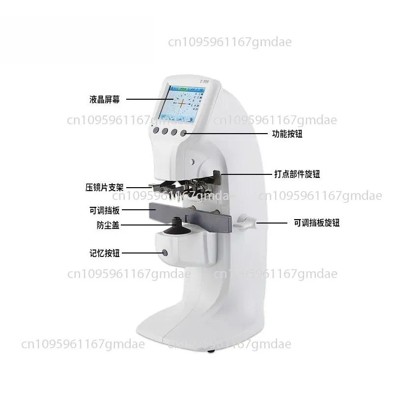 Fully Automatic Computer Focimeter Inspection Instrument D900 Accurate and Optical Equipment Lens