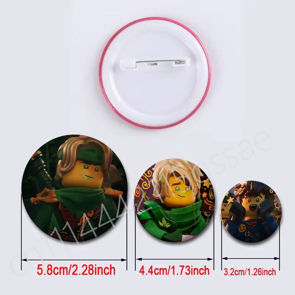 For Lloyd Garmadon Cartoon Enamel Pins Anime Game Character Brooches for Backpack Accessories Snap-in Badges