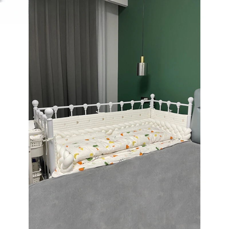 

widened bed splicing bed children crib princess single high guardrail