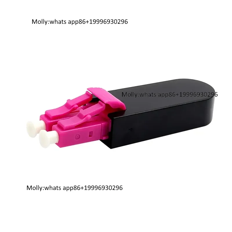 Fiber Optic Loopback Adapter Multi-mode LC/UPC OM4 Interface Circuitors Signal Loopback Connector LC/UPC