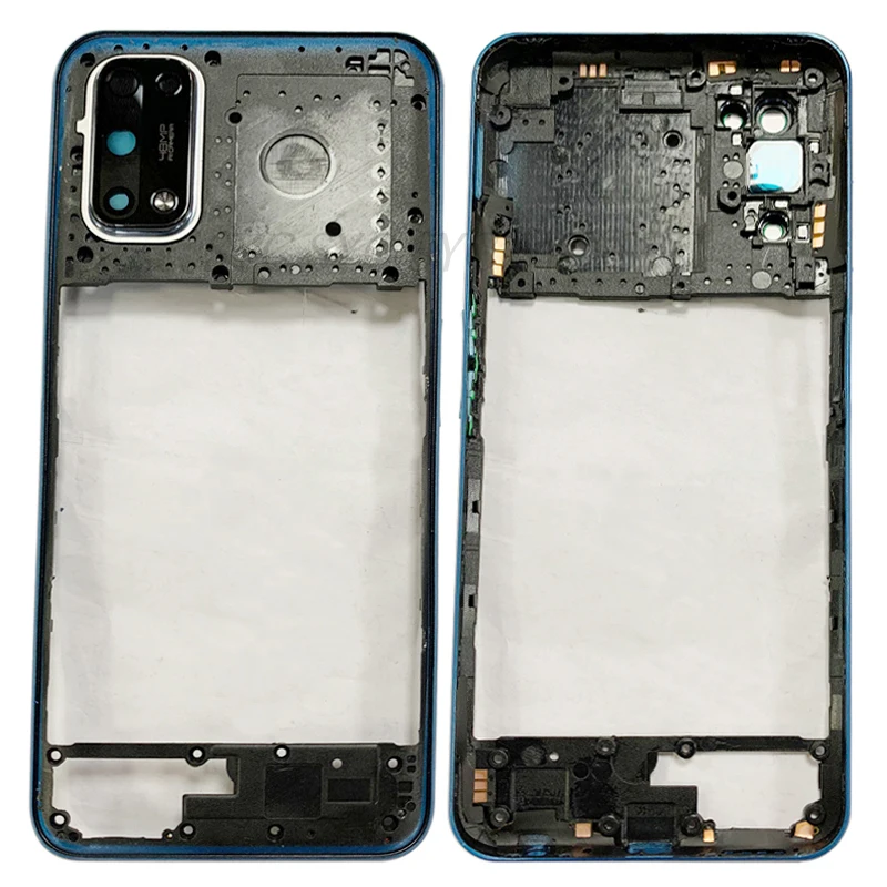 Housing Middle Frame Center Chassis Cover For Realme 7 5G Phone Middle Frame Replacement Repair Parts