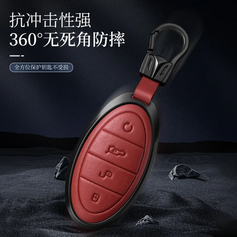 حقائب حافظات مفاتيح مخصصة للرجال والنساء لـ BYD U8 U9 صندوق سلسلة مفاتيح واقية