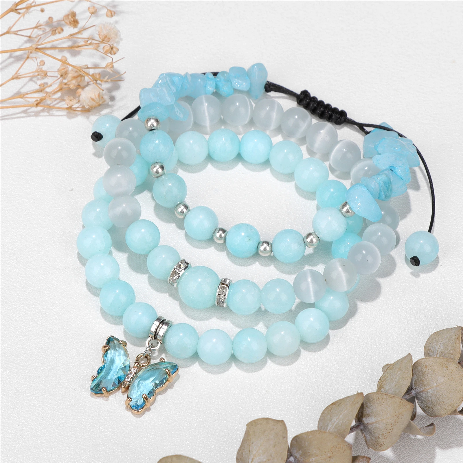 Natural Lapis Lazuli White Cat - Healing Crystal Set ulasan dan harga