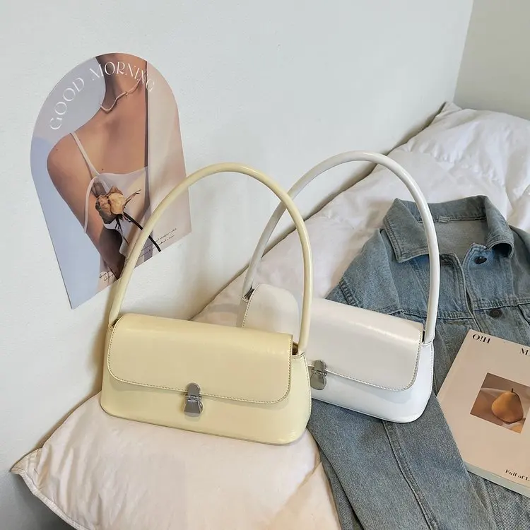 

Модная минималистичная кожаная женская сумка, дизайнерская сумка от парижского дизайнера, повседневная ретро-сумка-тоут, стильная сумка через плечо, повседневная ручная сумка