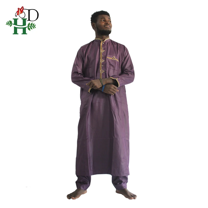 H&D African Men Clothing 2022 Mens Dashiki Shirt Africa Bazin Riche Outfit Clothes Tops Pant Suits Vetement Africain Pour Homme