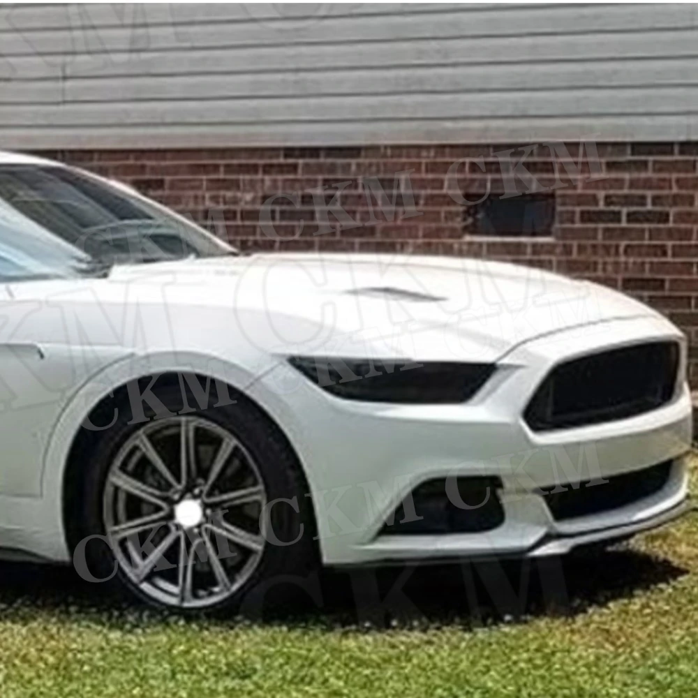 

PP Primer Material Front Bumper Fender Fins Decoration Bumper Decoration Auto For Ford Mustang 2015-2019