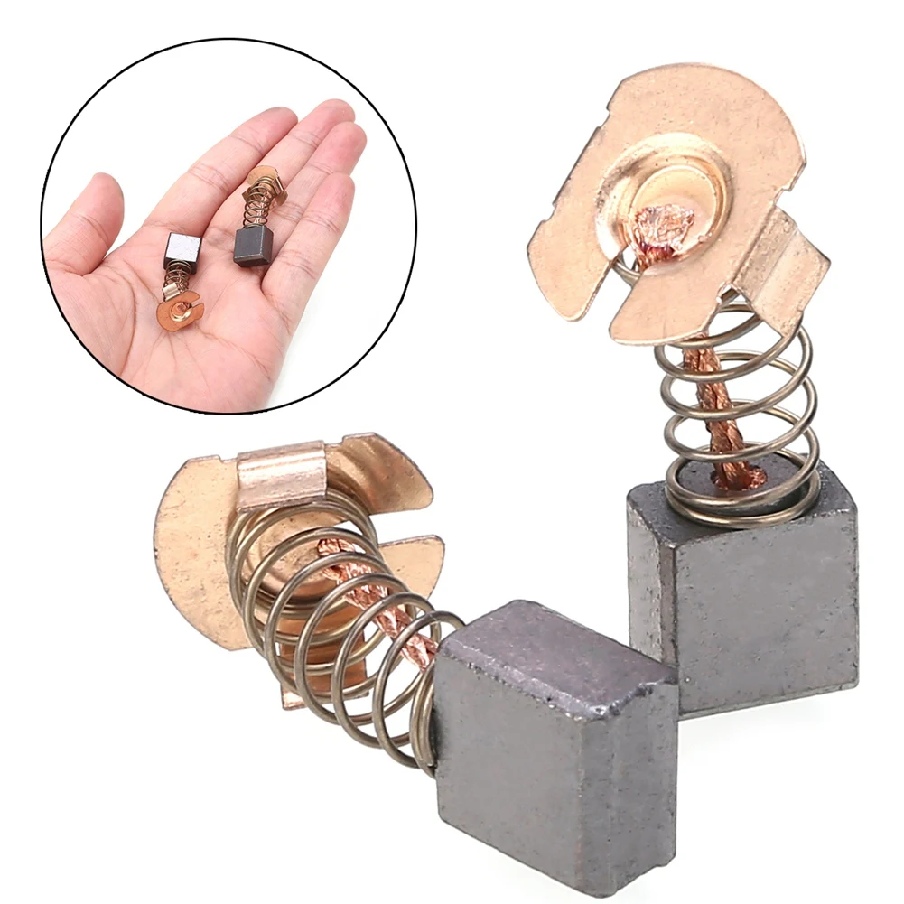 B-Est 1 paio di mini spazzole di carbone per motori di trapano elettrico parti di ricambio CB441 CB-441 CB-432 194435-6 BHR241 BHR202