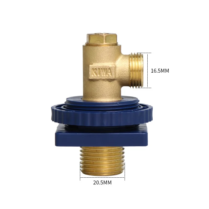 For Concealed Toilet Tank Inlet Valve Kit Brass Angle Valve and Flexible Corrugated Hose 3/4 to 1/2 Thread Adapter