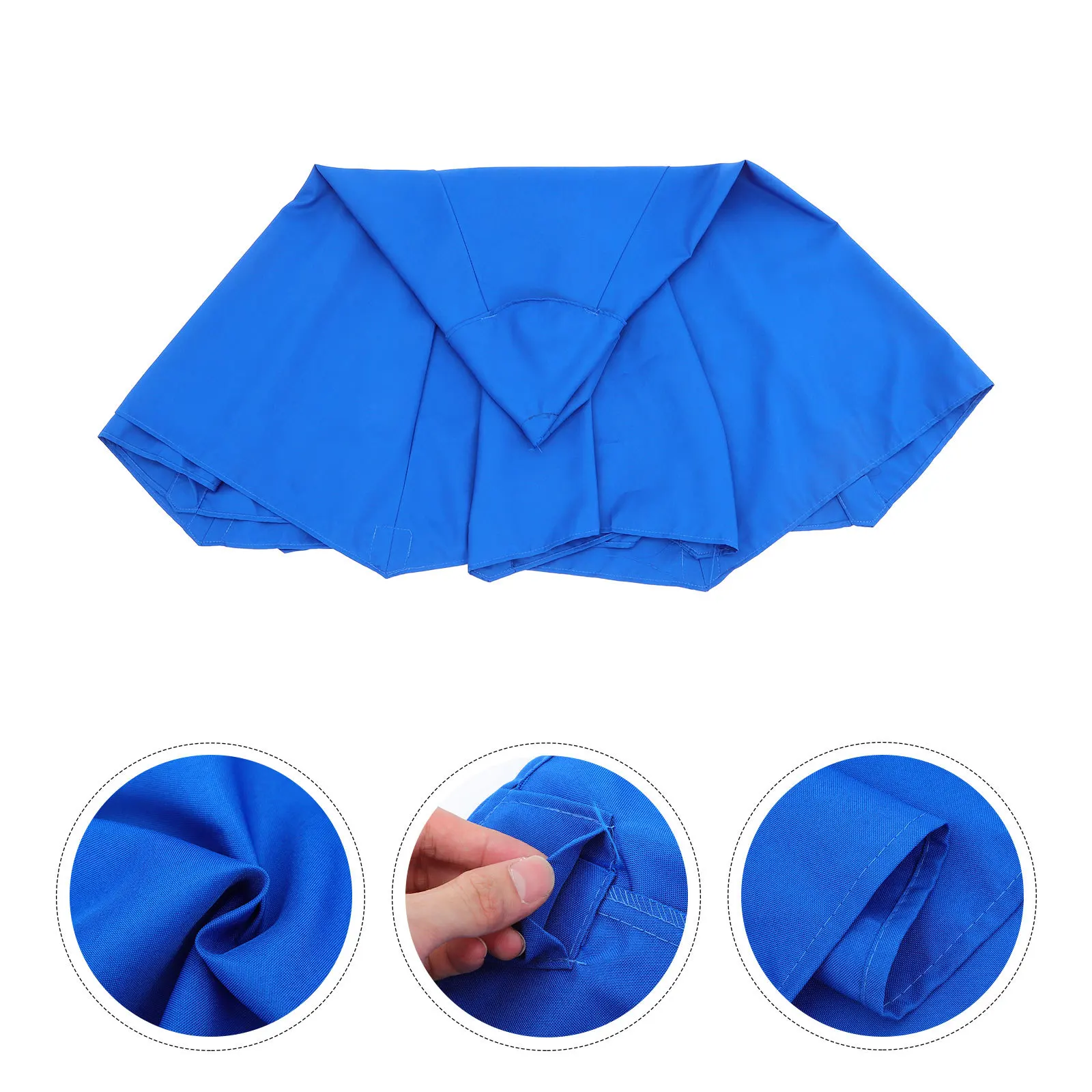 

BUTIFULSIC Replacement Umbrella Cloth Waterproof Polyester Canopy for Patio Beach Light Green Outdoor Sun Rain