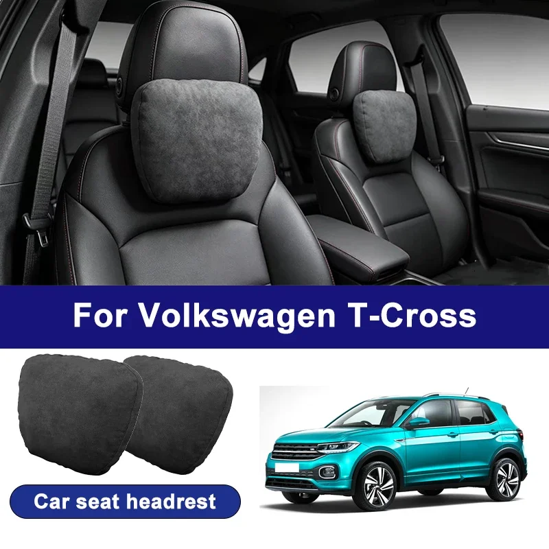 

For Volkswagen T-Cross car headrests, soft universal adjustable car seat pillows, car neck pillow cushions, Car accessories