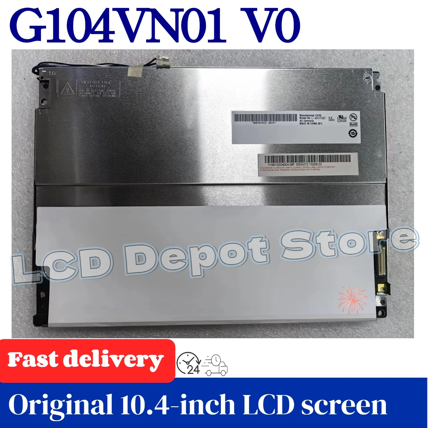 

Совершенно новый оригинальный 10,4-дюймовый экран G104Vn01 V0, протестирован и отправлен, 640(Rgb)×480
