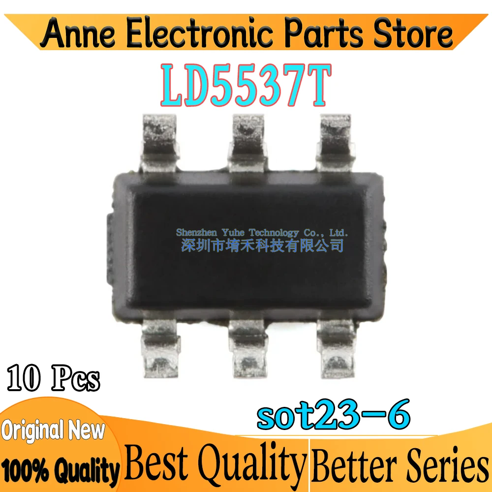 (10piece)100% New LD5537T LD5537 37 37T sot23-6 Chipset