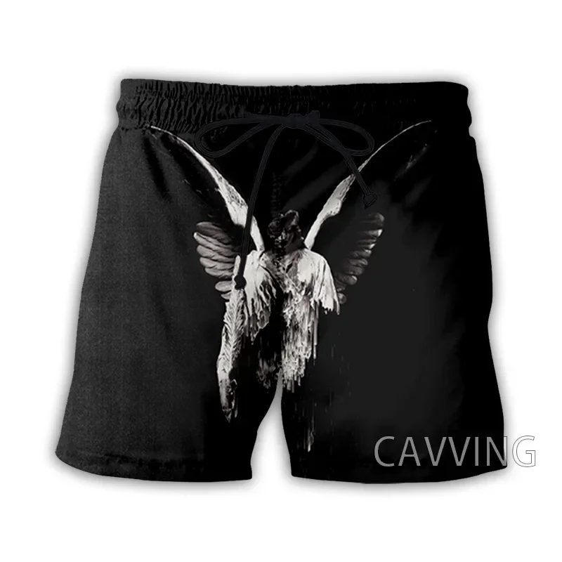 CAVVING 3D Printed  Underoath band  Summer Beach Shorts Streetwear Quick Dry Casual Shorts Sweat Shorts for Women/men