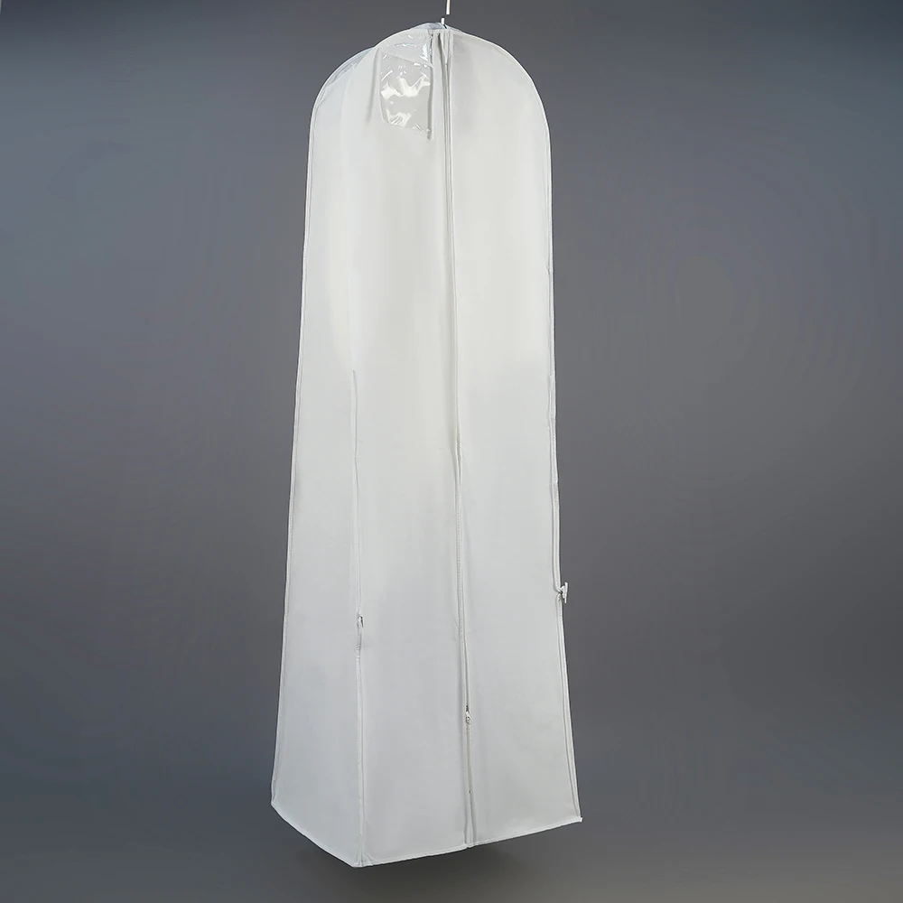 Large Size 50CM Gusset Thick Garment Bag For Long Gowns Bridal Wedding Gown Dress Garment Dust Cover Travel Garment Storage Bags
