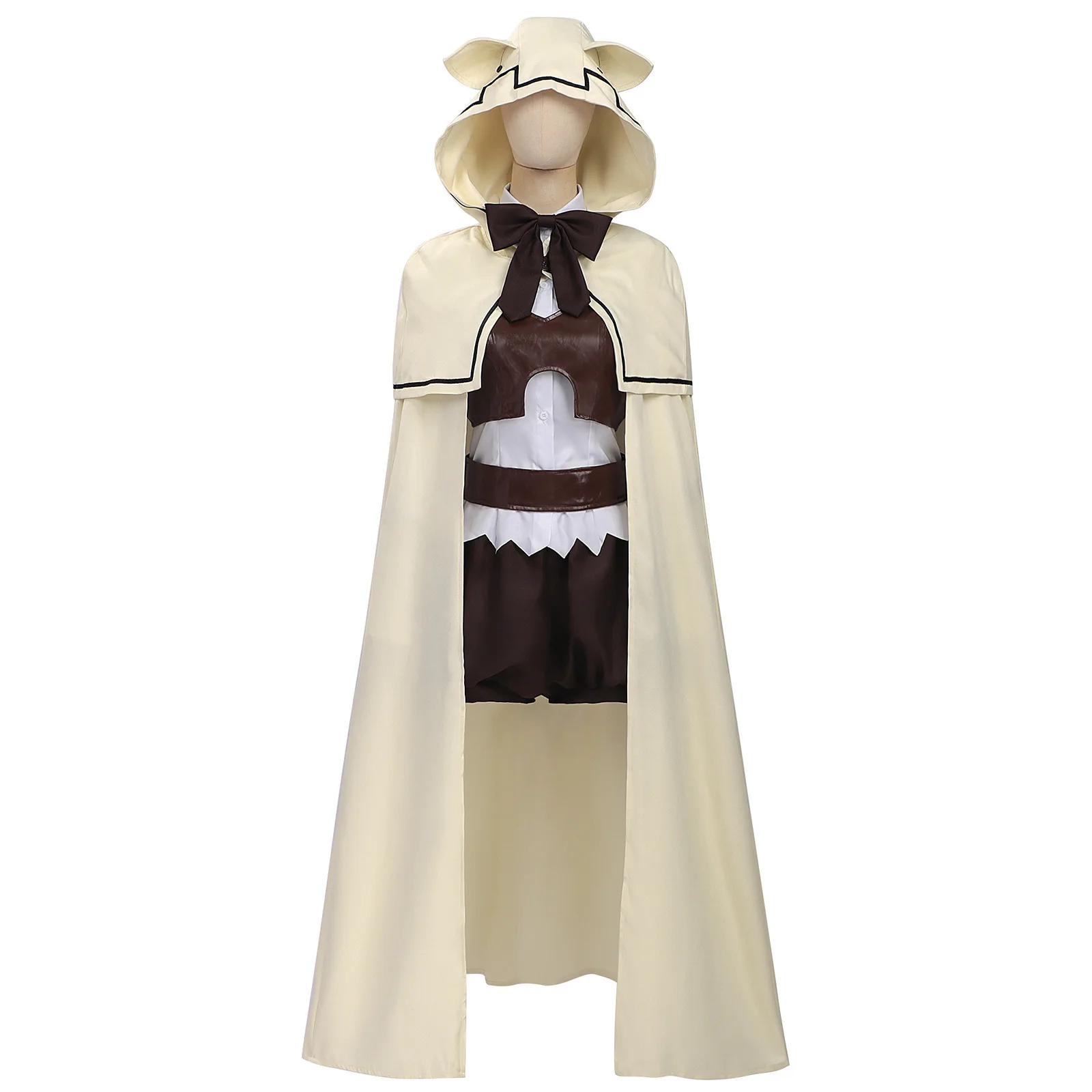 Mushoku Tensei Eris Greyrat Cosplay Costumes with Cloak Halloween Party Performance Clothes for Adults Women