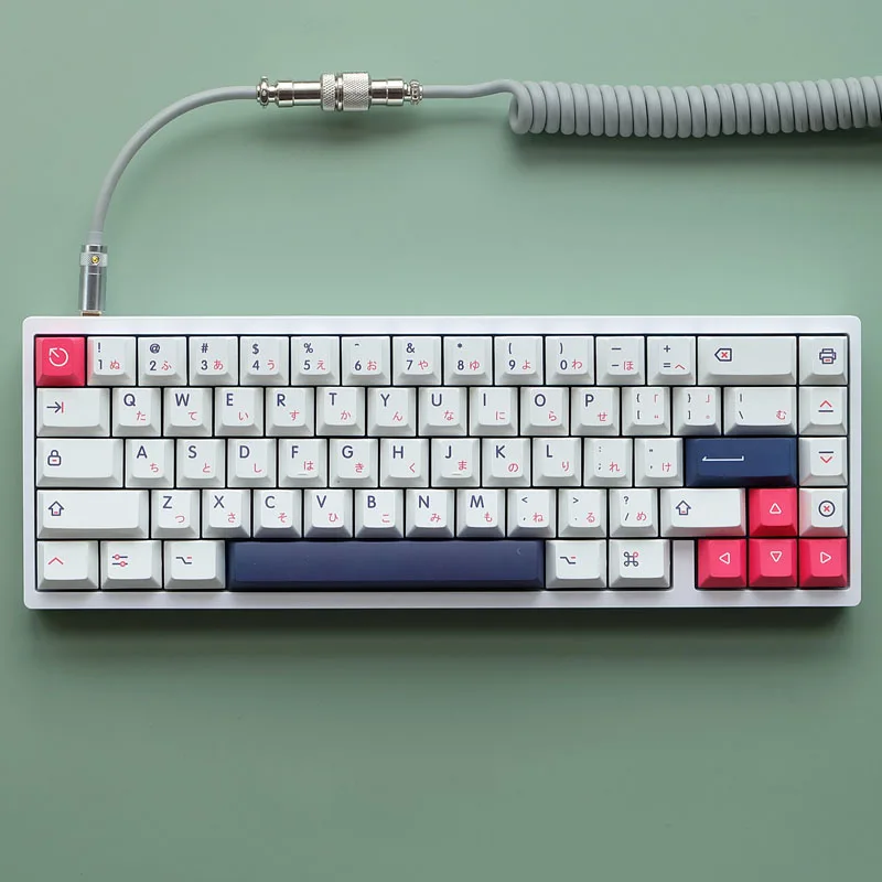 PBT Keycap Set para teclado mecânico, versão múltipla, XDA, perfil cereja