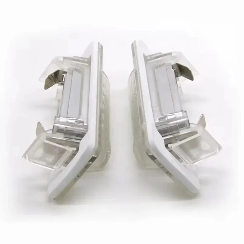 

2pcs White for Mercedes Benz E C Class W210 W202 4D AMG LED Number License Plate Light Lamps Car-Styling Number Lamps
