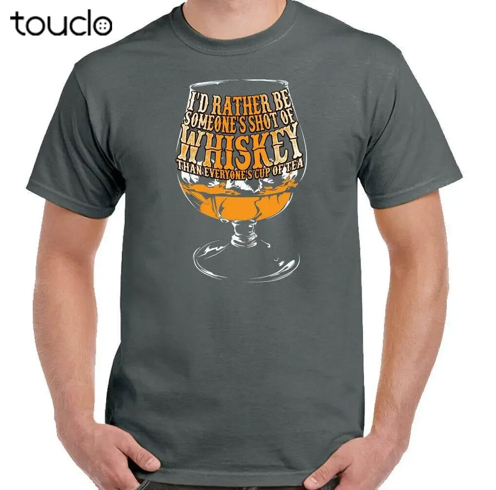 Whiskey T-Shirt Whisky Alcohol Humour Shot Of Mens Funny Party Bbq Malt Glass