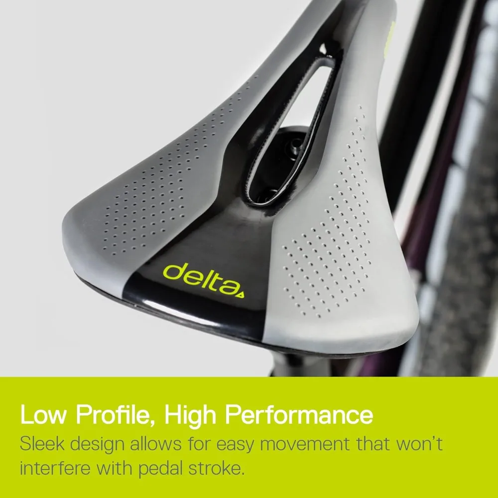 مقعد وسرج مريح لدراجة السباق - خفيف الوزن للأداء العالي - مناسب عالمي لأي مقعد دراجة - يقلل الضغط