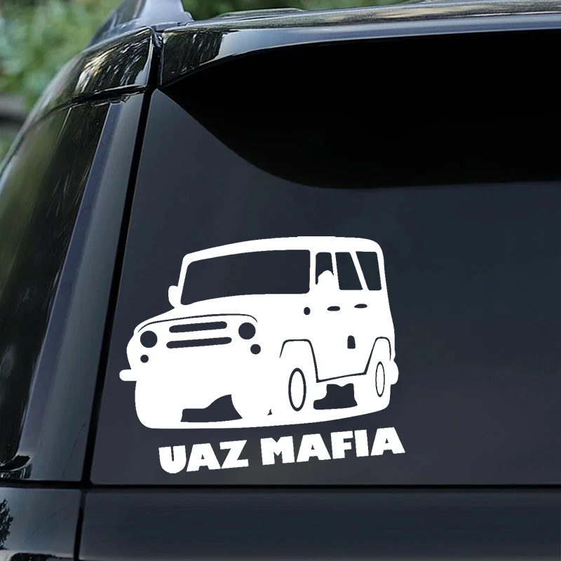 

CS-11830# Наклейка на авто УАЗ МАФИЯ Vinyl Decal Car Sticker Waterproof Auto Decors