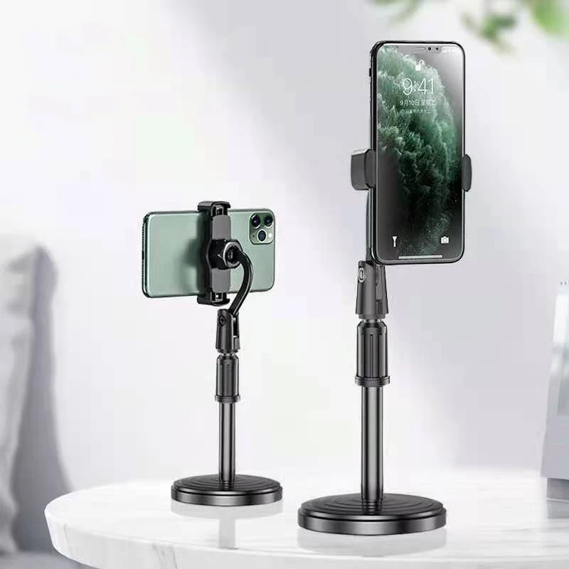 Multifun Mobile Phone Bracket Live Broadcast Bracket Adjustable Height Cell Phone Holder Telescopic Portable Bracket Live Stand