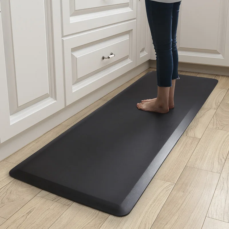 

Cushioned Anti Fatigue Comfort Kitchen Mat PVC Thick Waterproof Non-Slip Floor Rugs Standing Desk Mats for Office Laundry Room