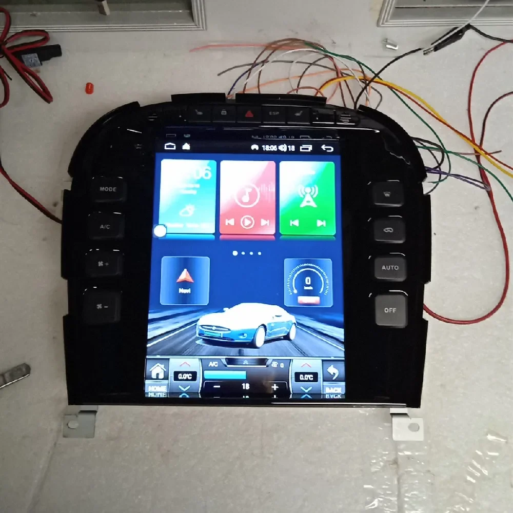 

Автомагнитола Android 14 для Jaguar S-Type 2002-2008 с CarPlay, GPS-навигацией, мультимедийным плеером и функцией записи