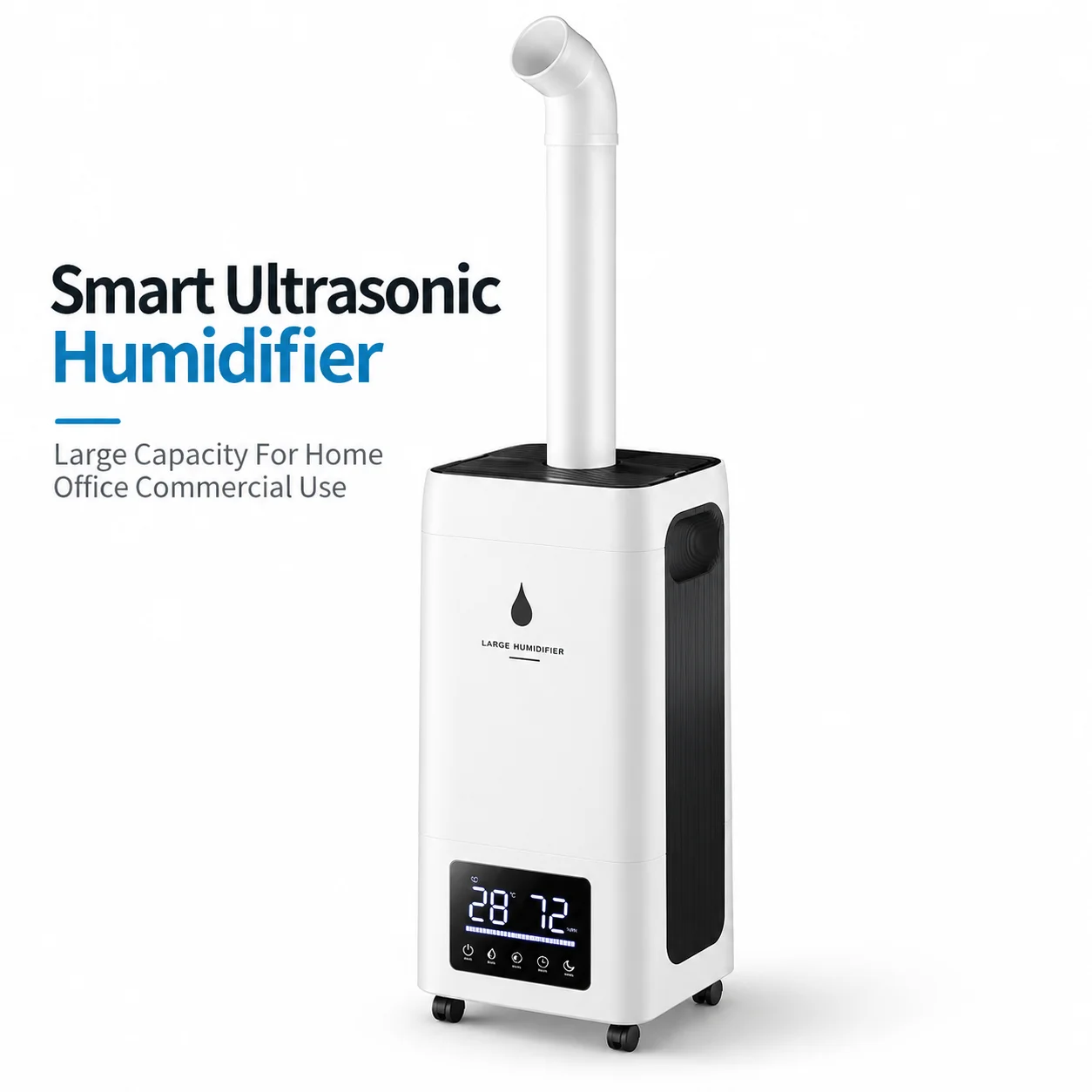 AOLIVIYA 23L Ultrasonic Humidifier Large Room Commercial Industrial Cool Mist Air Humidifier Smart Top Fill Remote Control
