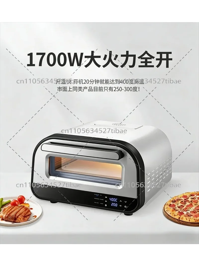 Professional Home Pizza Oven 450°C Multifunction High-Heat Easy to Use for Perfect Homemade Pizza