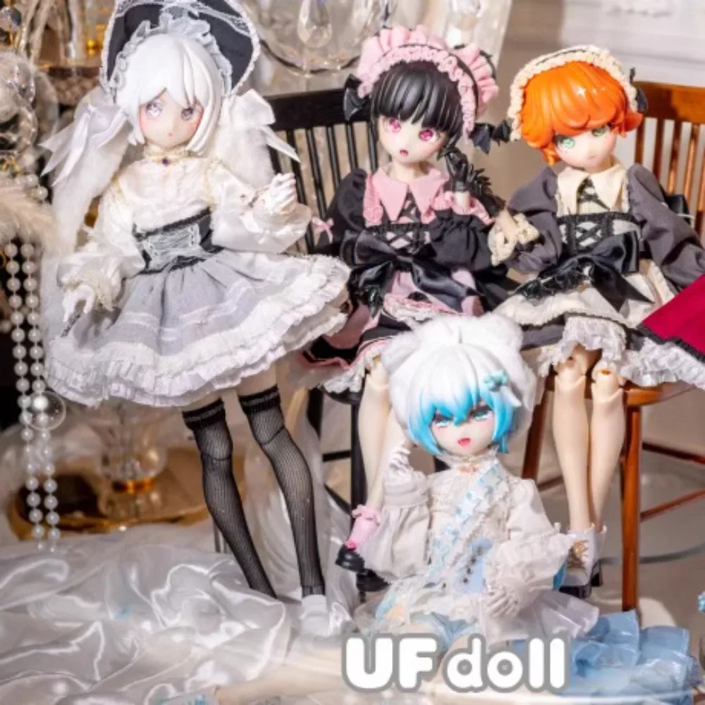 [Preventa] UFDOLL Drink Plus Series caja ciega muñeca BJD figura de acción móvil de 5 puntos caja misteriosa juguete de colección de adornos de escritorio