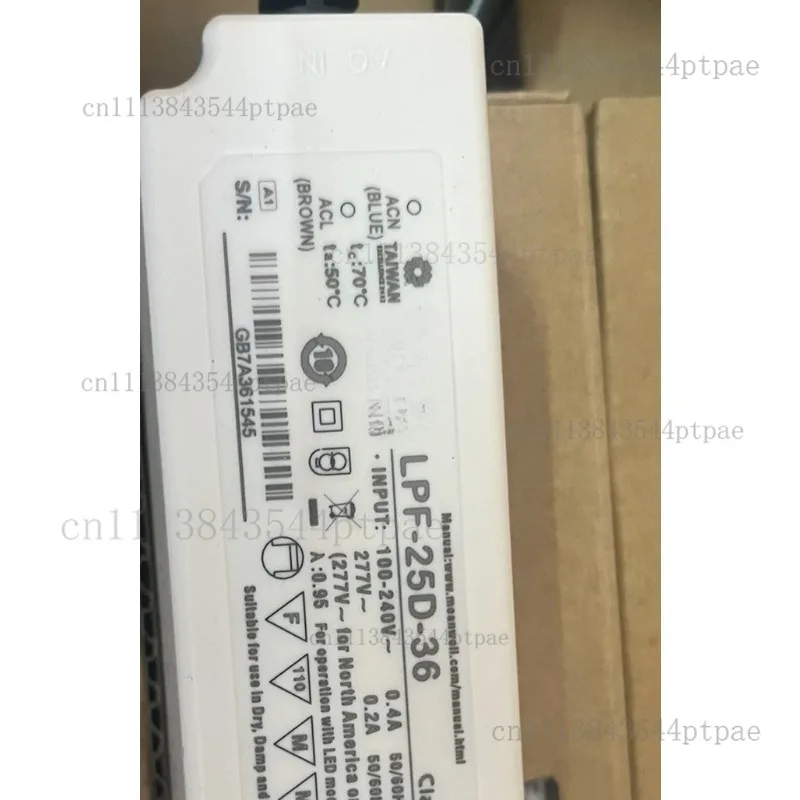36v25wwaterproof Glue-filled Led Power Supply Constant Current Dimming Driver Lpf-25d-36 (new Original)