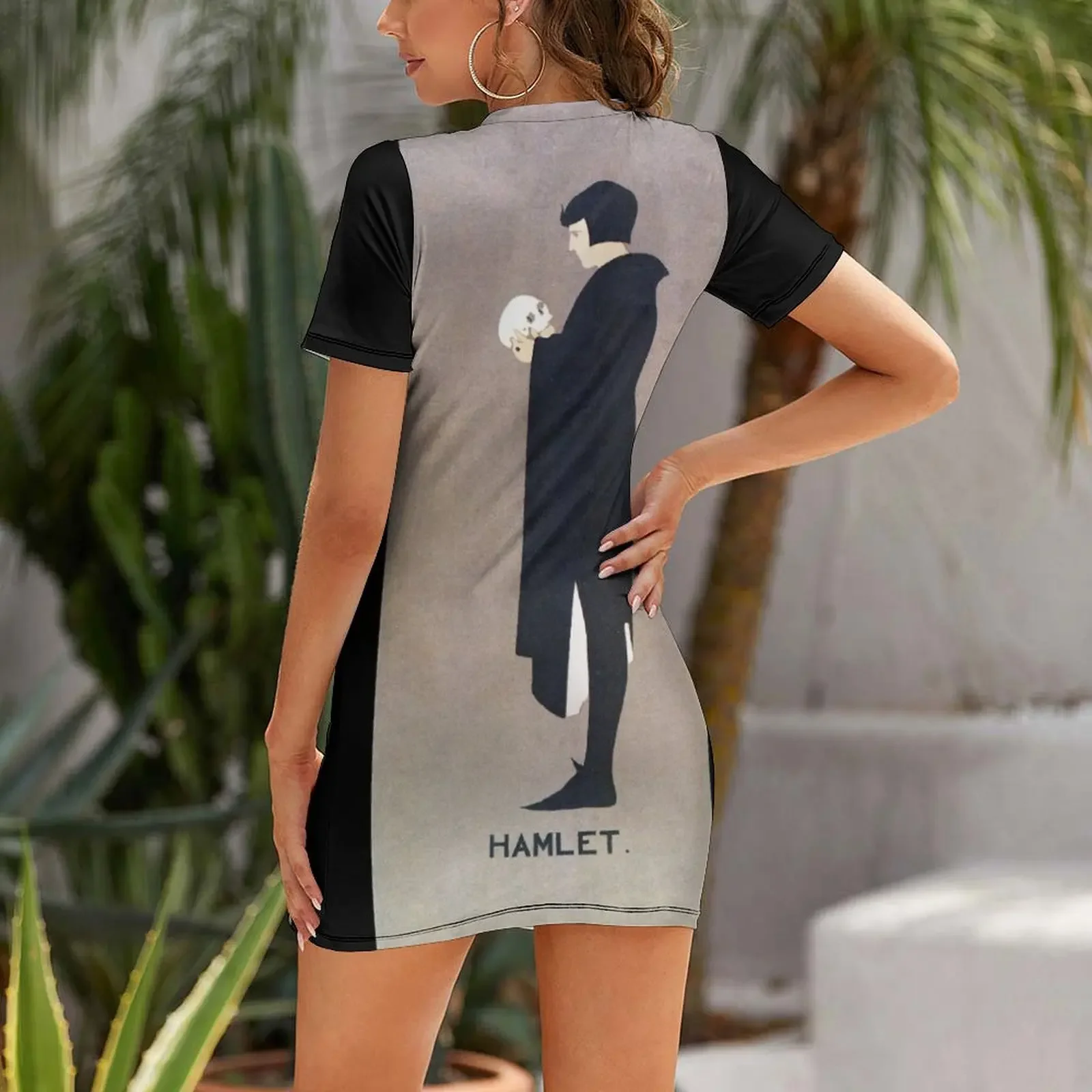 Beggarstaffs, Hamlet and the Skull Kurzarmkleid, Ballkleidung, Kleider für Damen, Sommer 2025, Kleid