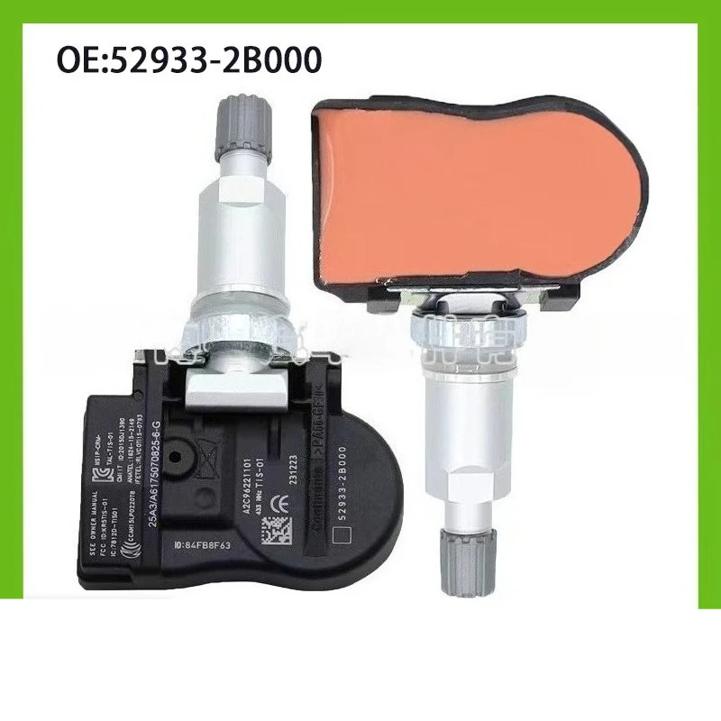 

52933-2B000 1/4pcs TPMS Tire Pressure Monitor Sensor for Hyundai Tucson For 2005-2012 Hyundai Santa Fe Ii [CM] 433MHz