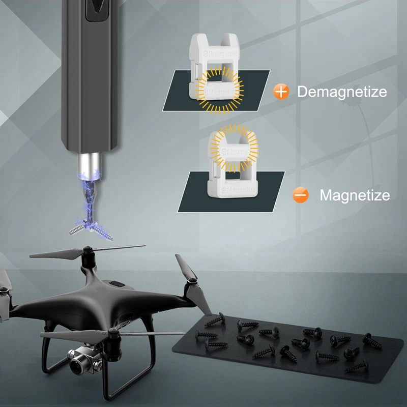 Set obeng listrik presisi 82 dalam 1, bor Mini magnetik untuk Laptop elektronik kacamata ponsel