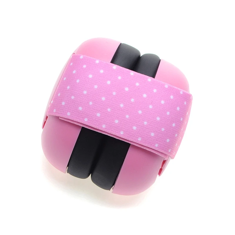 

Baby Noise Cancelling Ear Protection Earmuffs For Infants With Elastic Headband Airplane Travel Baby Accessories B