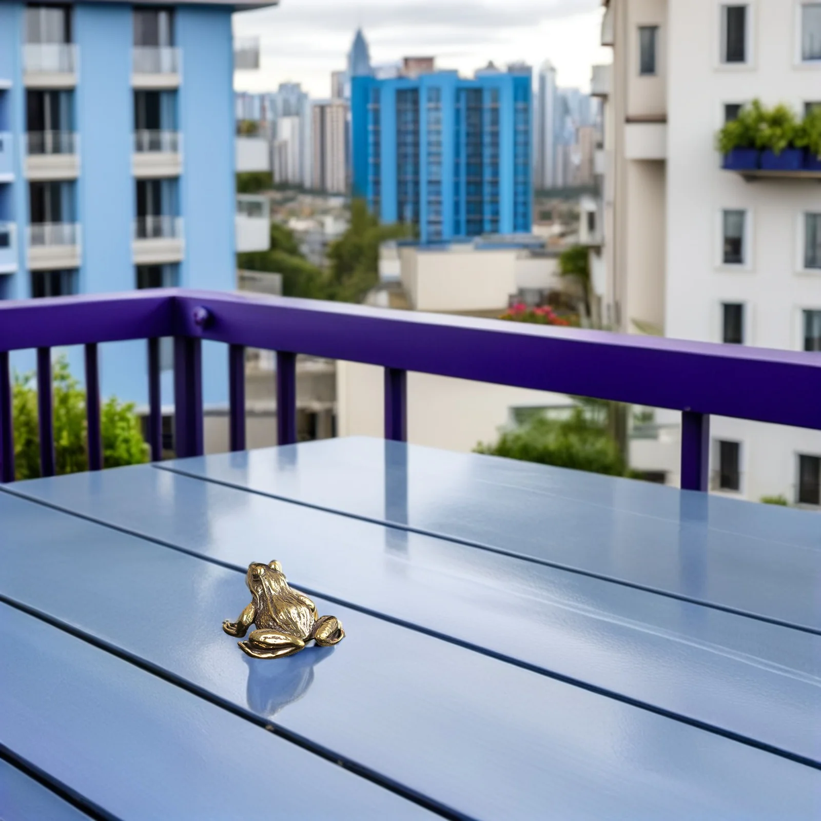 

Exquisite Vintage Brass Frog Decor Lifelike Statue for Home Office Garden Tearoom Unique Gift Frog Figurines Mini Frogs