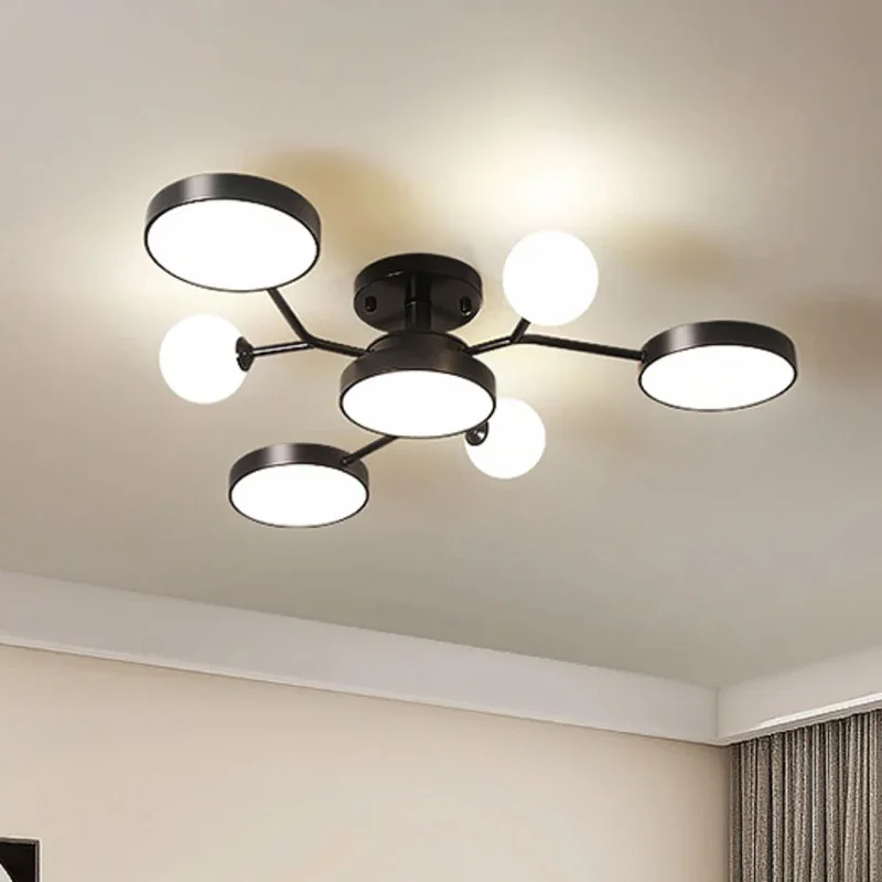 Lampadari a LED moderni lampadario a soffitto soggiorno camera da letto cucina illuminazione per interni lampade lustro apparecchio luce