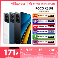 POCO X6 5G Smart Phones NFC Snapdragon® 7s Gen 2 120Hz 64MP Triple Camera With OIS 67W Charging 5100mAh Global Version