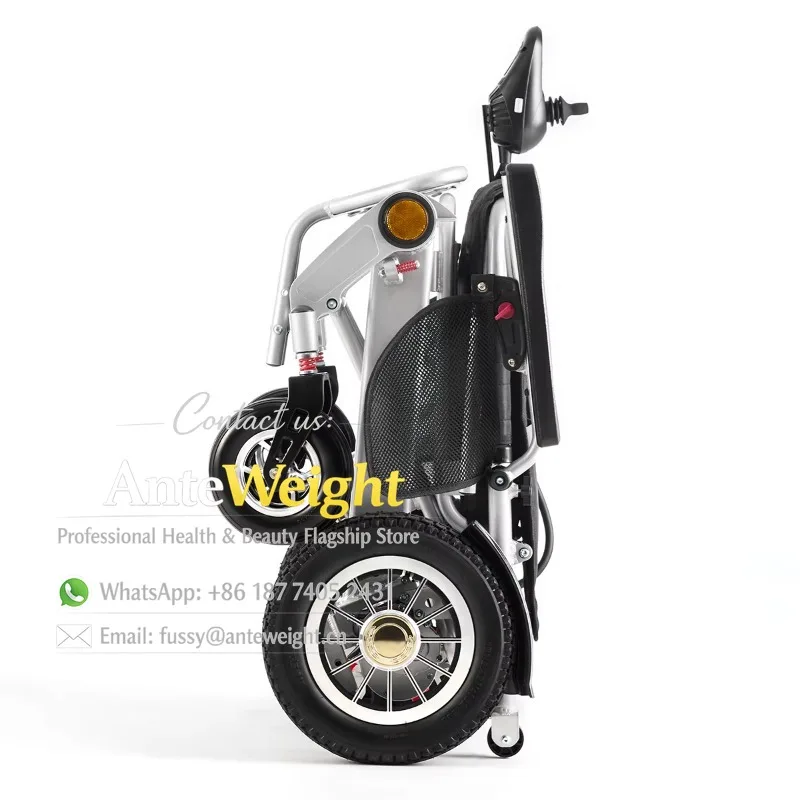 

Lightweight Folding Medical Wheelchair Intelligent Remote Control Lithium Battery Power Enhanced Elderly Mobility Solution