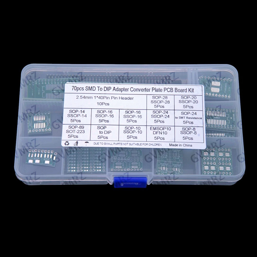 70PCS SMD to DIP SOP28 SOP10 SOP8 Adapter Converter Plate PCB Board kit SOP14 SOP16 SOP24 SOP28 SOP10 SOP8 SOP28 SOP20 SOP