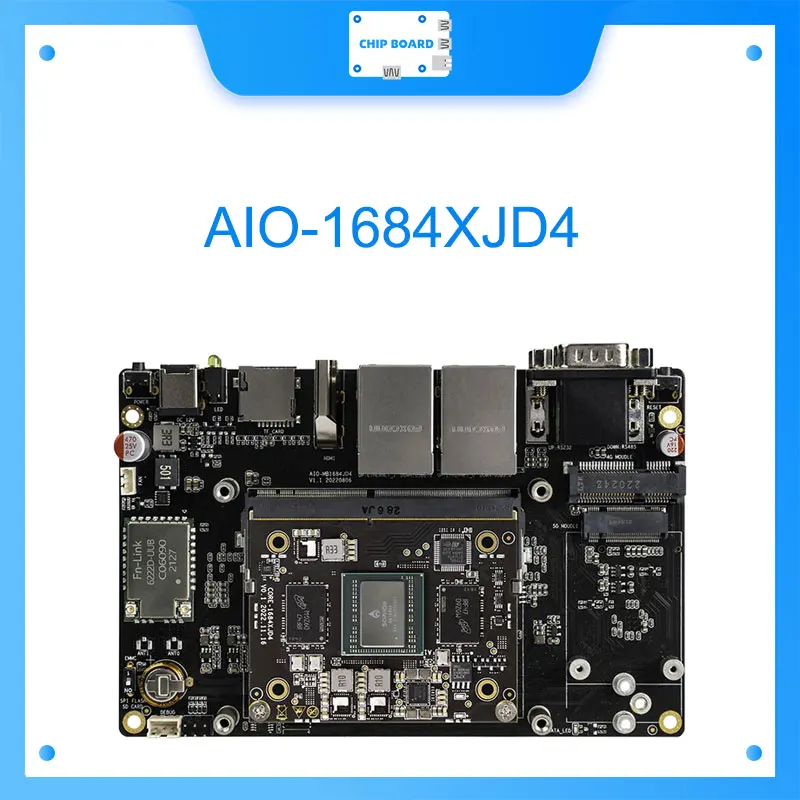 

AIO-1684XJD4,SOPHON BM1684X, обновленная, восьмиядерная материнская плата