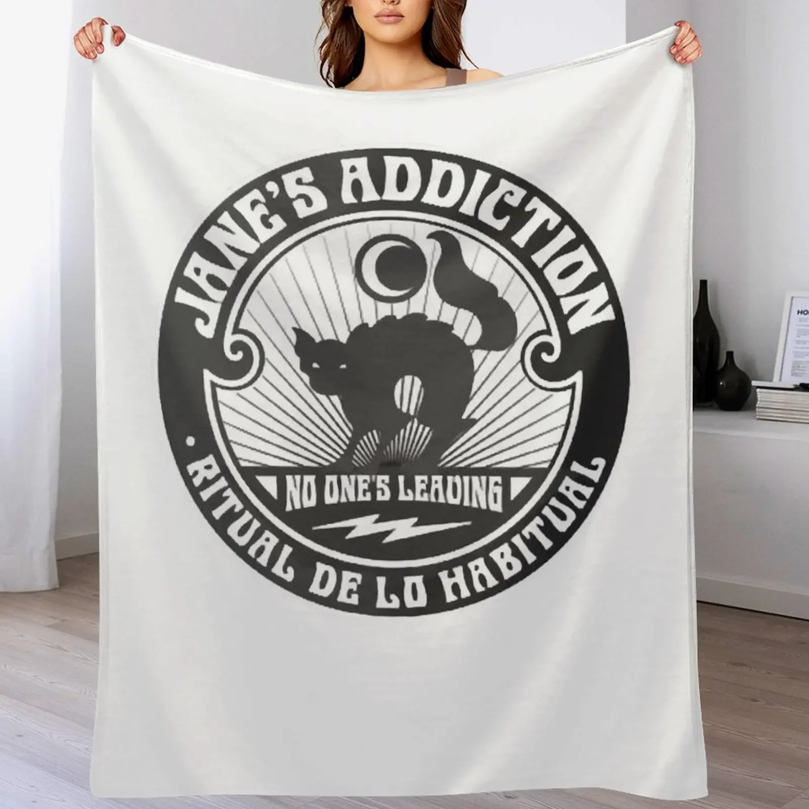 

Day Gift For Life Teather Ritual De Lo Dark Red Habitual Music Retro Throw Blanket For Sofa Thin Stuffeds Beach Soft Blankets