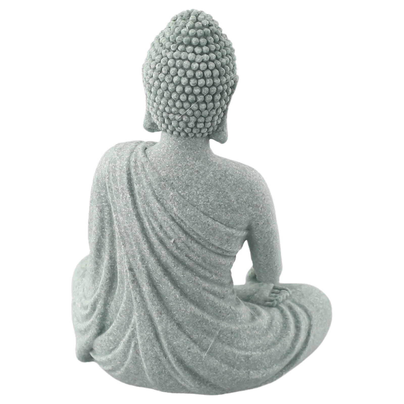 High Quality Sitting Buddha Resin Garden Ornament 4x8x12cm Buddha Ornament Sandstone Resin Waterproof For Home Garden