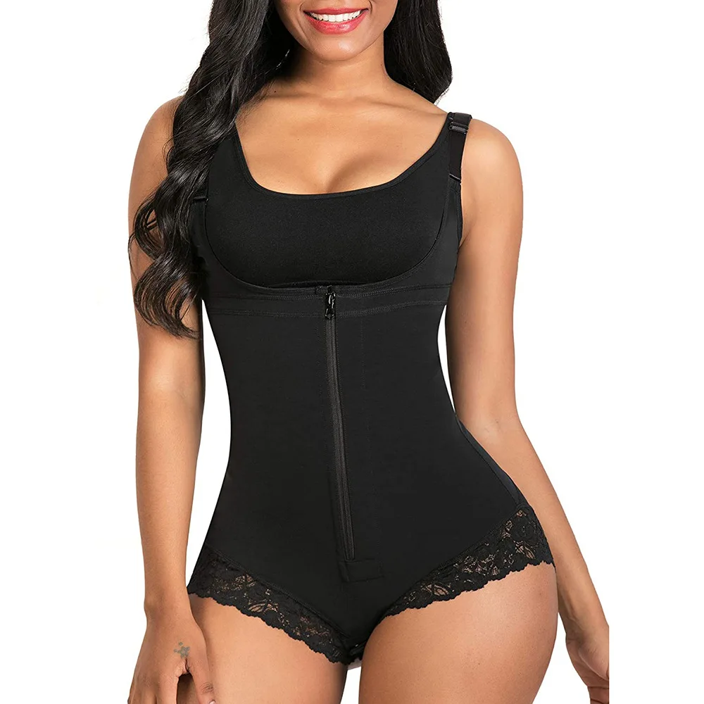 2024  Shapewear for WomenBody Shaper Zipper Open Bust Bodysuit