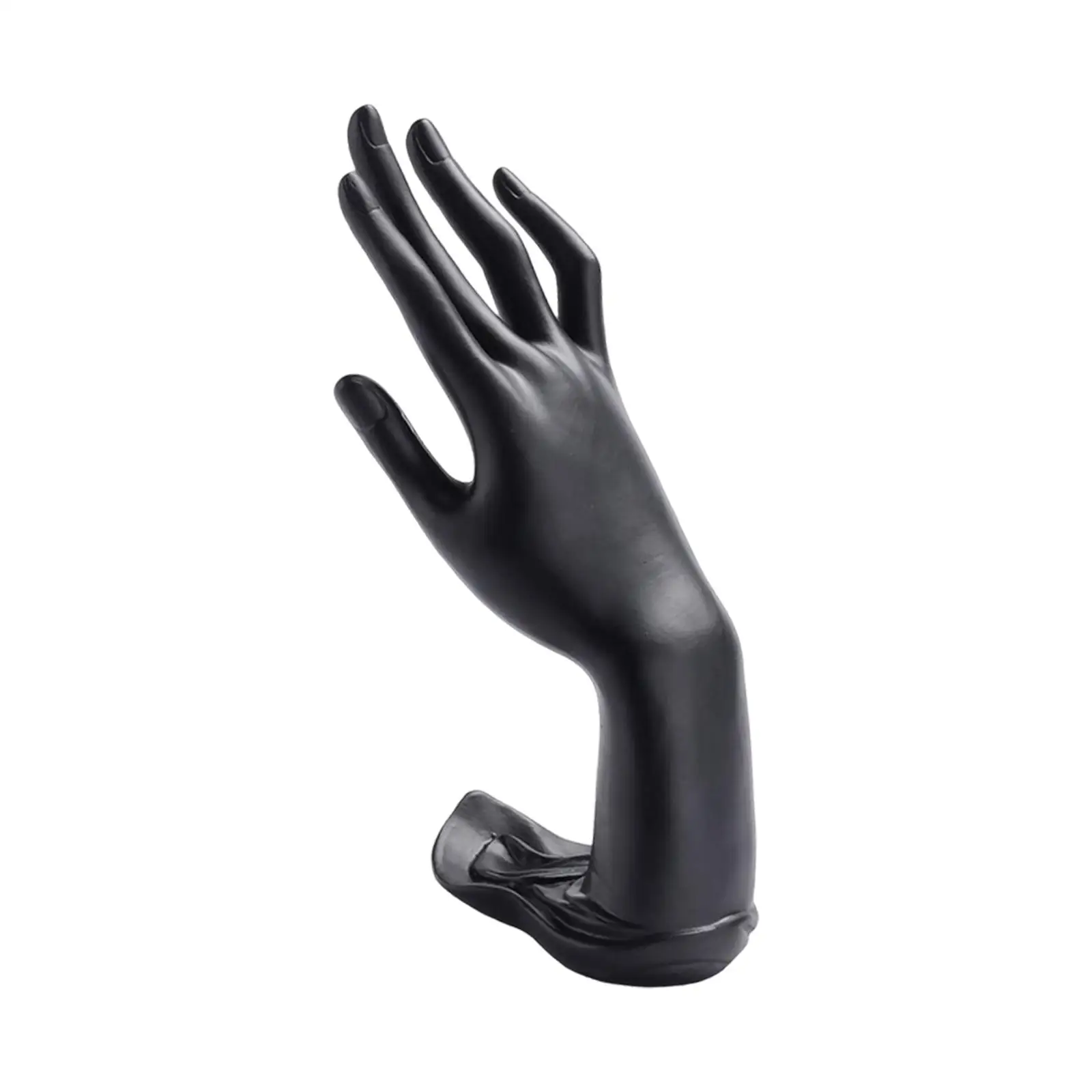Smooth Resin Hand Display Holder Jewelry Stand for Bracelets Rings Necklaces Pendant Chain Bust Organizer Showcase Business Home