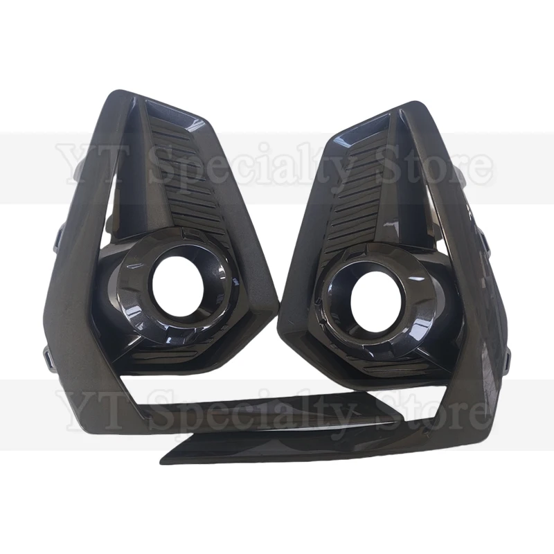 Kamshing 1pair Front Bumper Foglight Frame For Chery Arrizo 8 Foglamp Cover Fog Light Grille - Detail 1