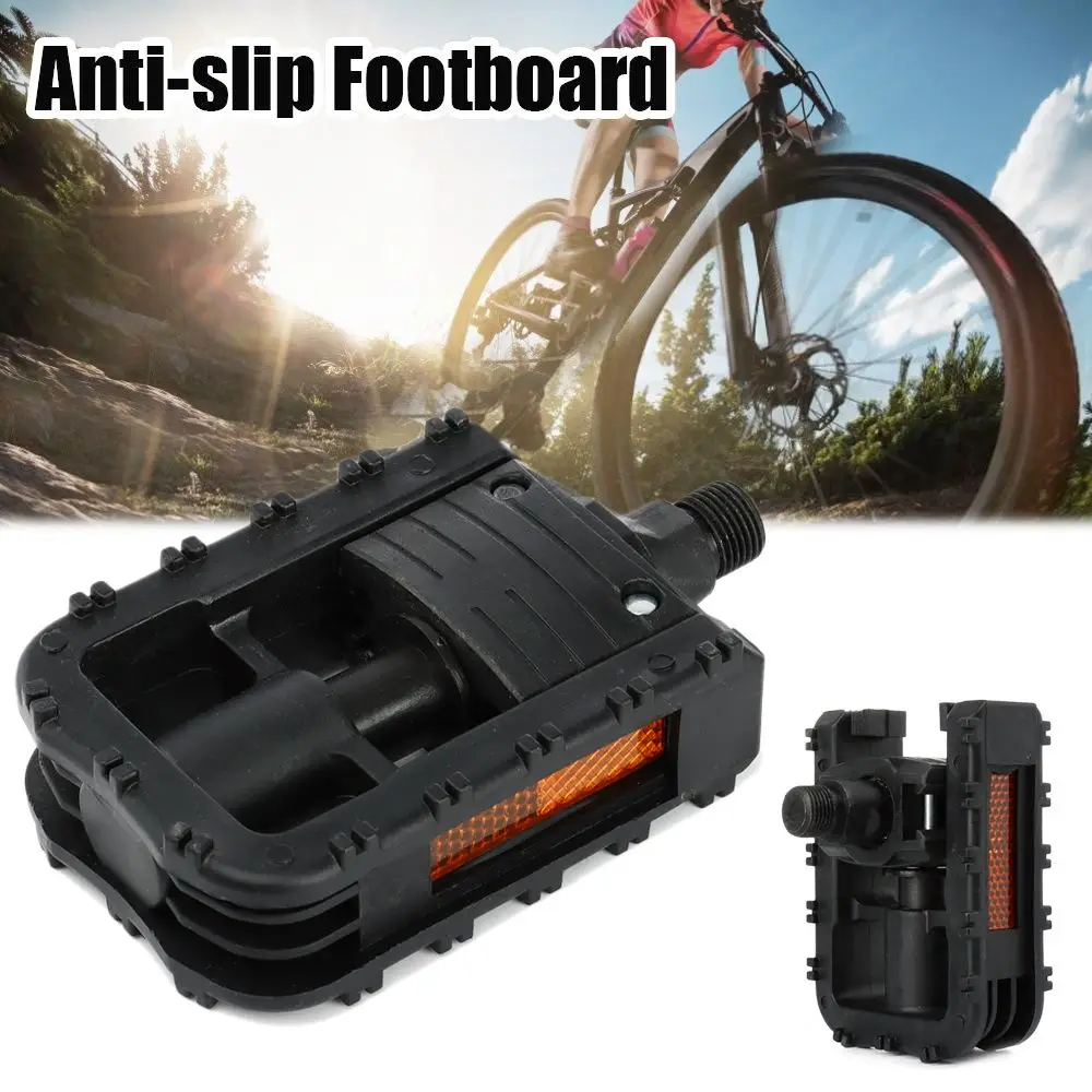 1 Pair E-bike Folding Pedals Anti-slip Refitting Platform Pedal Scooter Parts Electric Bicycle Accessories Cycling Supplies